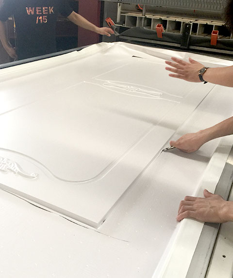 Plastic zuiglijm voor houten deur en schuifdeur